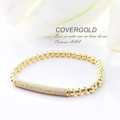 Pulseras en covergold