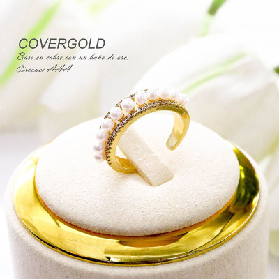 Anillo en covergold