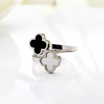 Anillo en covergold con baño en Rodio