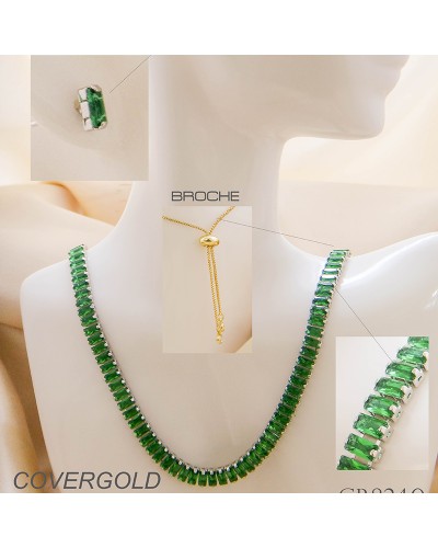 Collar De Circones Verdes