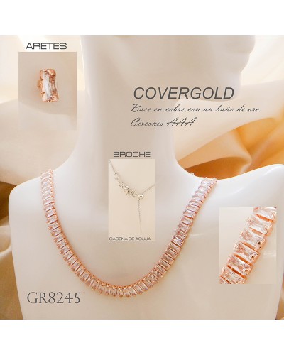 Collar De Circones Blancos
