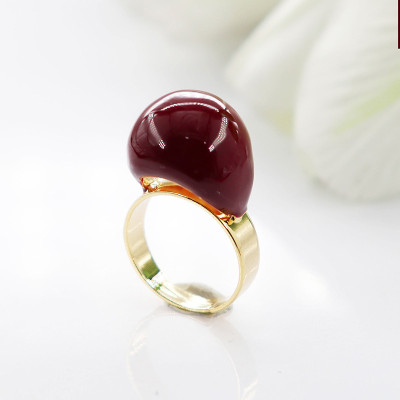 Anillo Ancora en covergold Rodinado