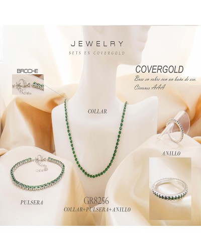 Set Anillo, Pulsera Y Collar