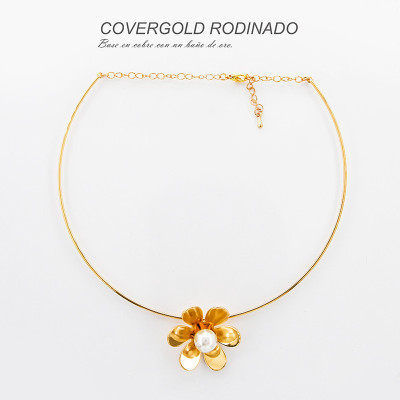 Collar en covergold rodinado