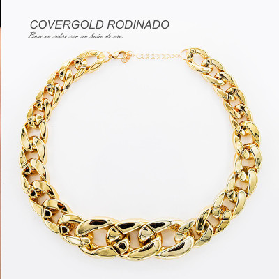 Collar en covergold rodinado