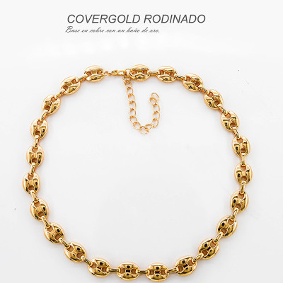 Collar en covergold rodinado