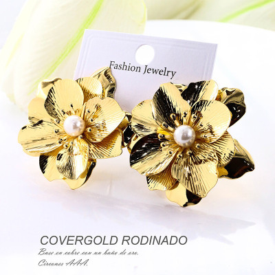 Aretes en covergold rodinado