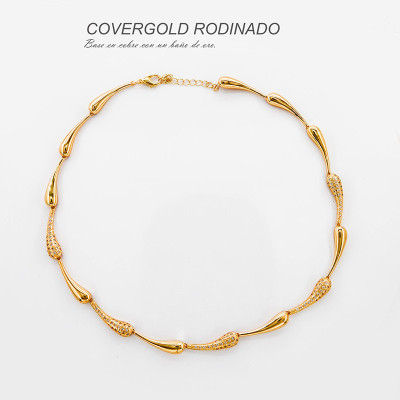 Collar en covergold rodinado