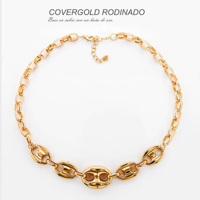 Collar en covergold rodinado