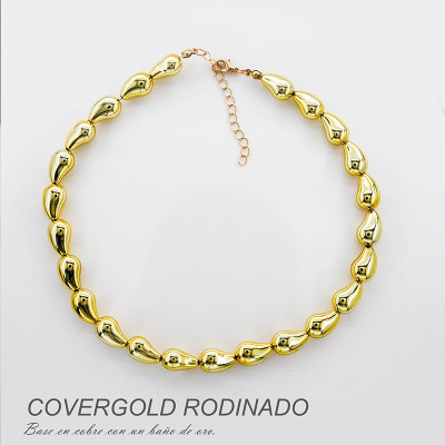 Collar en covergold rodinado