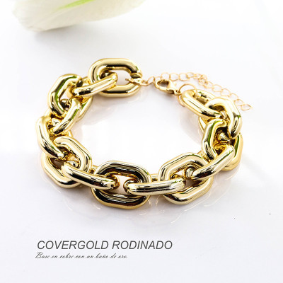Pulsera en covergold rodinado