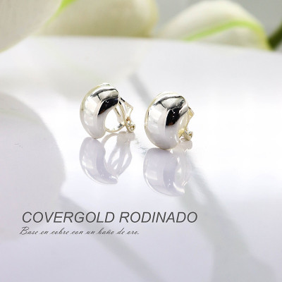 Aretes en covergold rodinado
