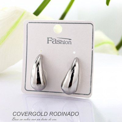 Aretes en covergold rodinado