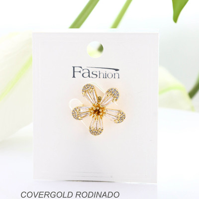 Broches en covergold rodinado