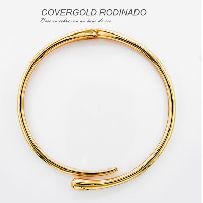 Collar en covergold rodinado