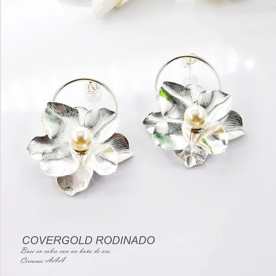 Aretes en covergold rodinado