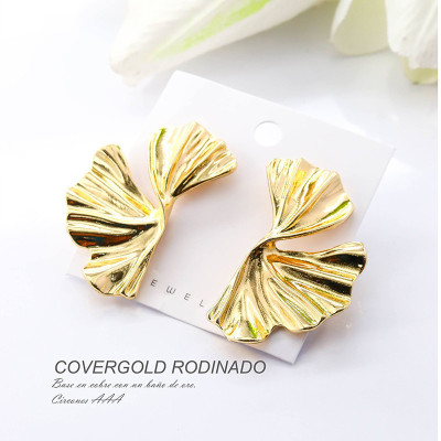 Aretes en covergold rodinado