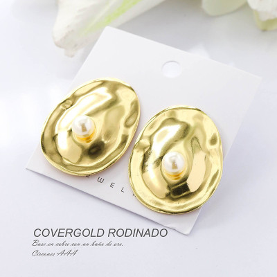 Aretes en covergold rodinado