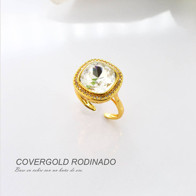 Anillo en covergold  rodinado