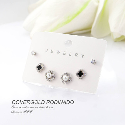 Aretes en covergold rodinado