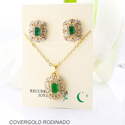 Set en covergold rodinado