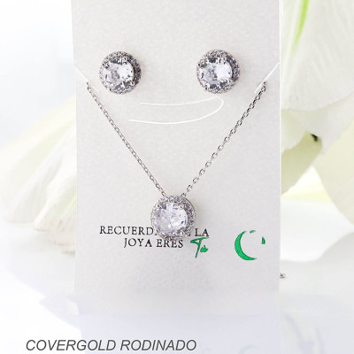 Set en covergold rodinado