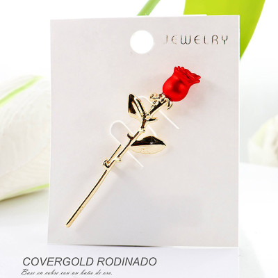 Broches en covergold rodinado