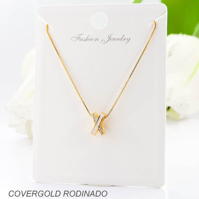 Collar en covergold rodinado