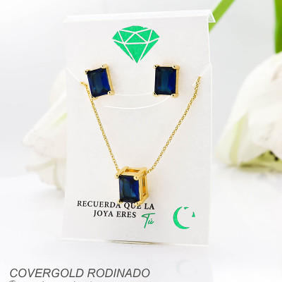 Set en  covergold rodinado