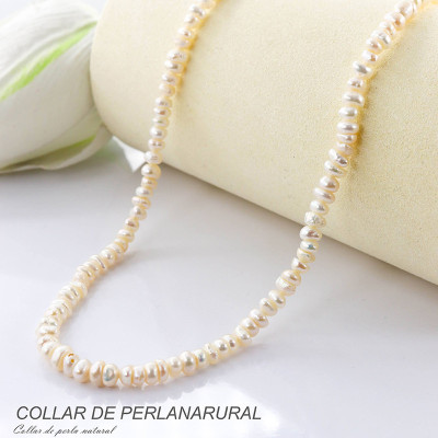 Collar de perla natural