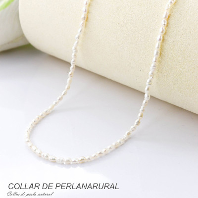 Collar de perla natural