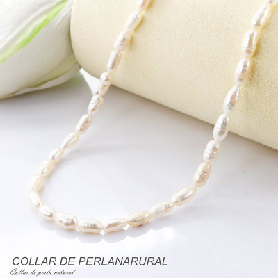Collar de perla natural