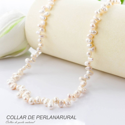 Collar de perla natural