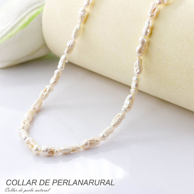 Collar de perla natural
