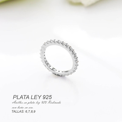 Anillos en plata ley 925
