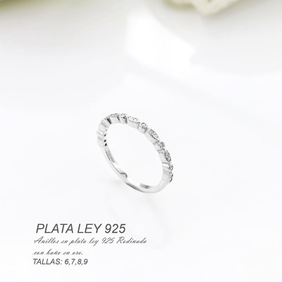 Anillos en plata ley 925