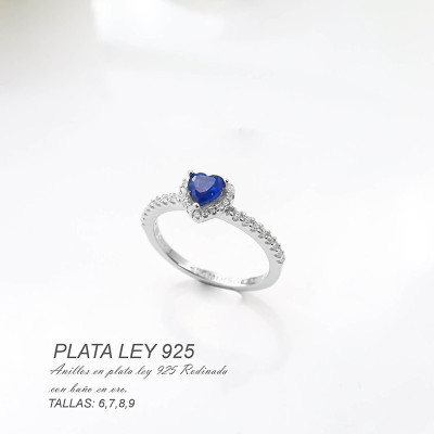 Anillos en plata ley 925