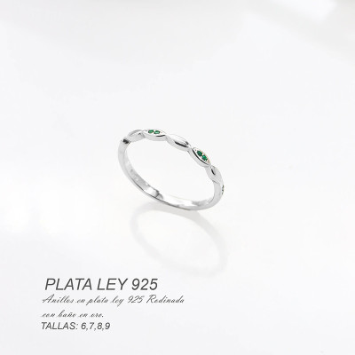 Anillos en plata ley 925