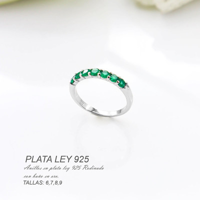 Anillos en plata ley 925