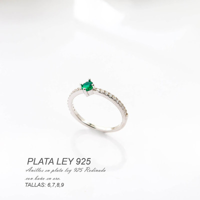 Anillos en plata ley 925