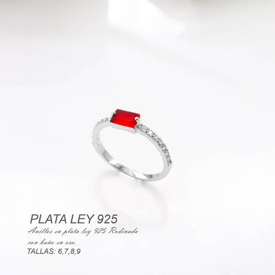 Anillos en plata ley 925
