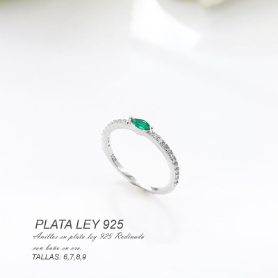 Anillos en plata ley 925