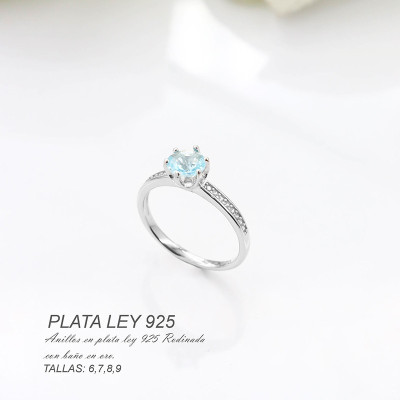 Anillos en plata ley 925