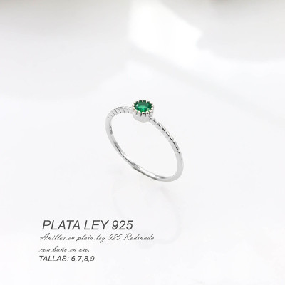 Anillos en plata ley 925