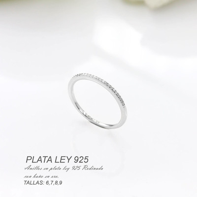 Anillos en plata ley 925