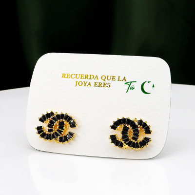 Aretes en Covergold Rodinado