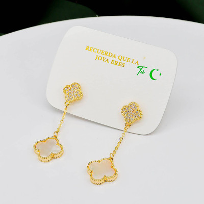 Aretes en Covergold Rodinado