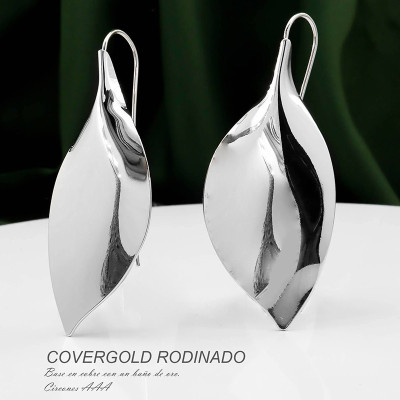 Aretes en Covergold Rodinado