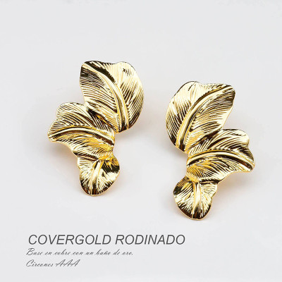 Aretes en Covergold Rodinado