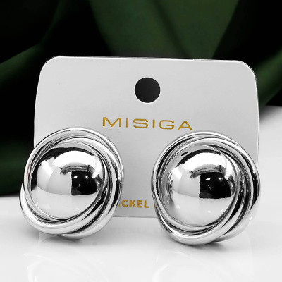 Aretes en Covergold Rodinado